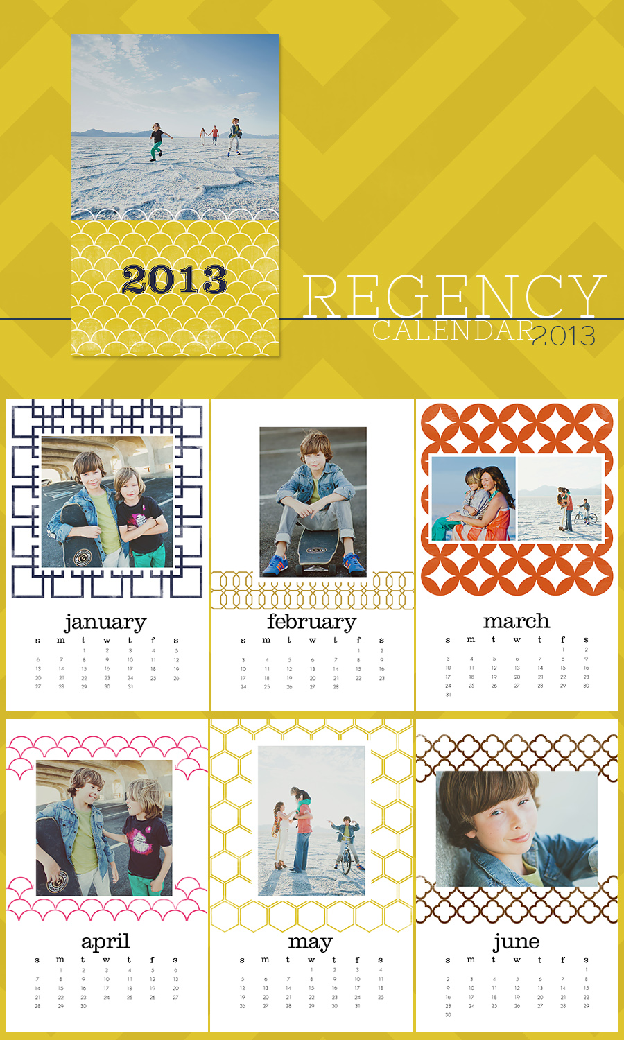 2013 Regency Calendar on sale 40 Simplicity Photography